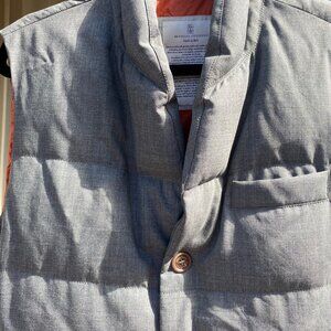 Gray Brunello Cucinelli Vest